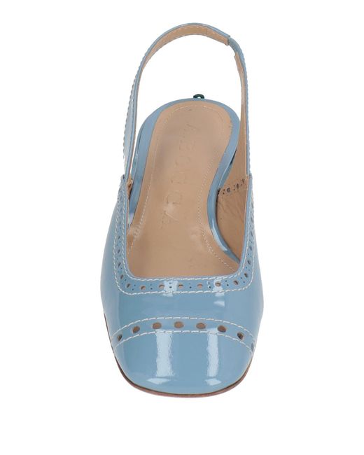 A.Bocca Blue Ballet Flats