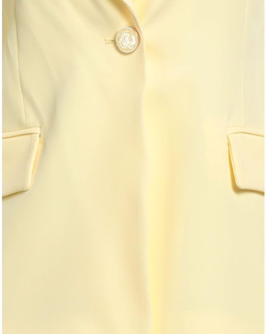 Blugirl Blumarine Natural Blazer Polyester, Elastane