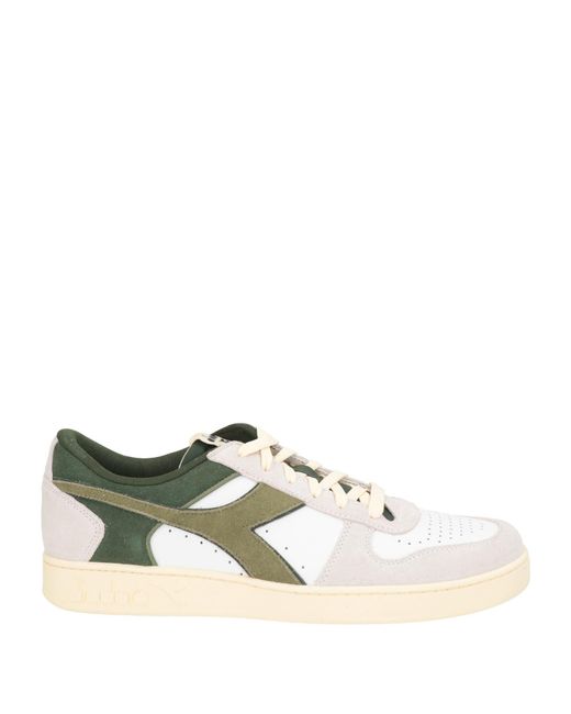 Diadora White Sneakers Leather for men