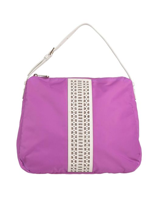 Borbonese Purple Handbag