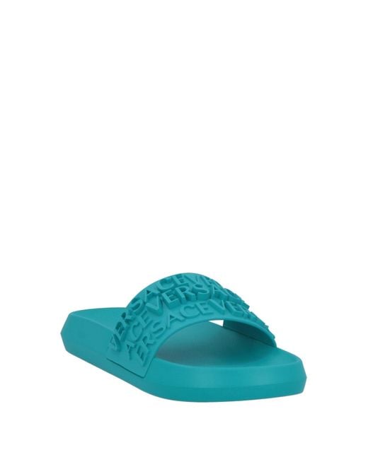 Versace Green Sandals for men
