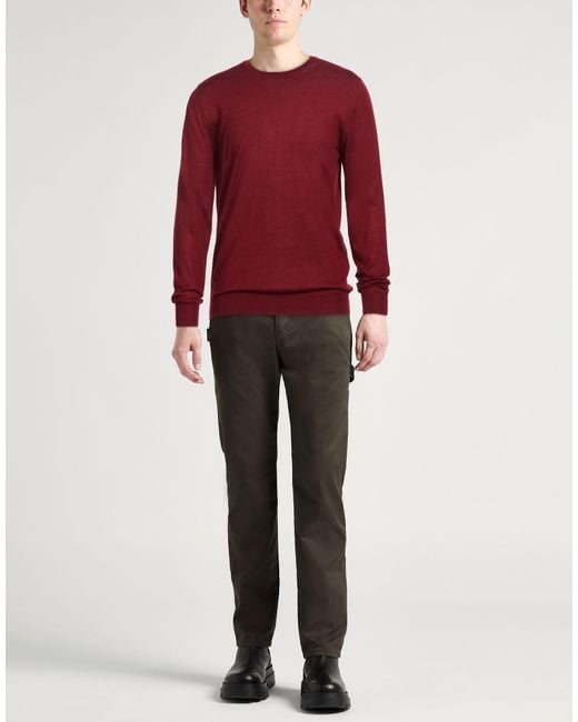 Fedeli Red Jumper for men