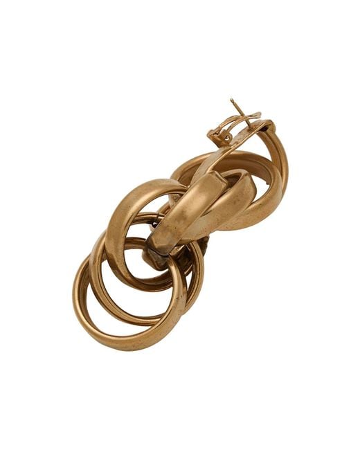 Alberta Ferretti Metallic Earrings