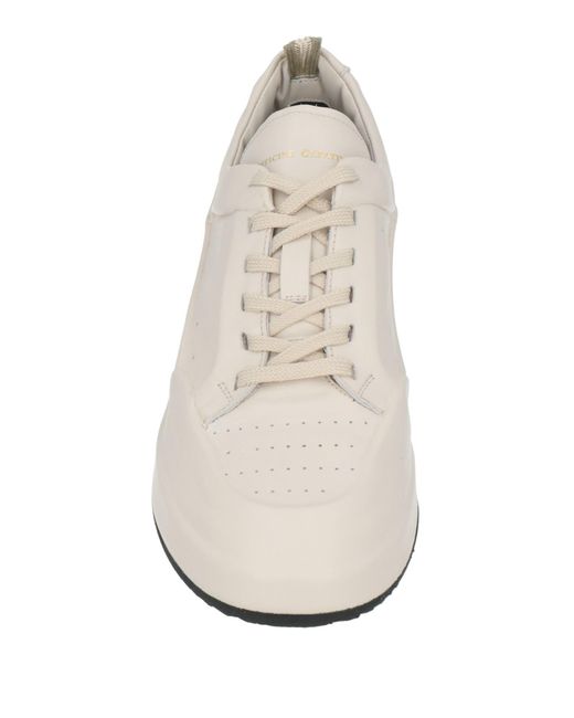 Officine Creative White Trainers for men