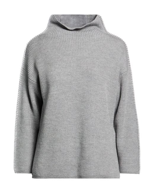 Max Mara Gray Turtleneck