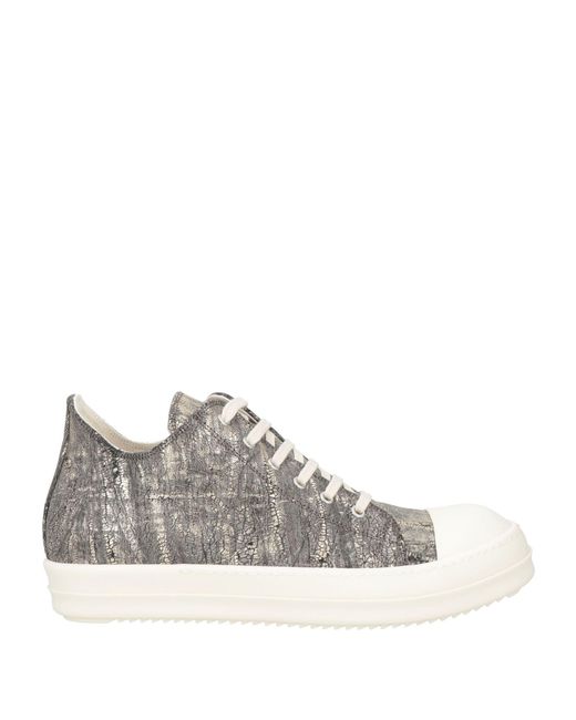 Rick Owens Gray Sneakers for men