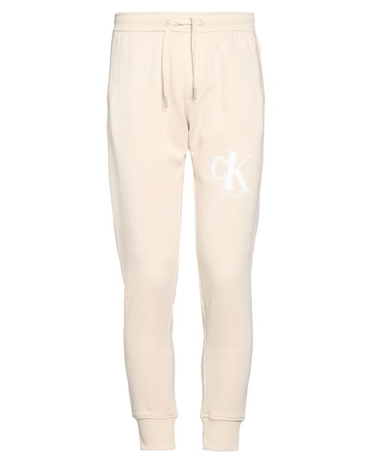 Calvin Klein Natural Pants Cotton, Polyester for men