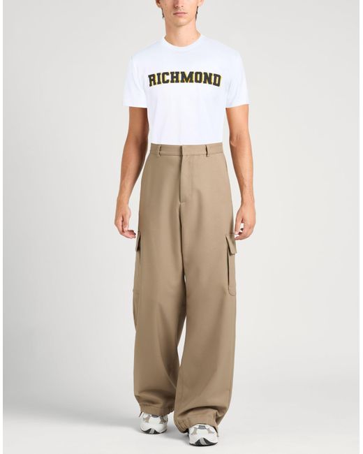 John Richmond White T-Shirt for men