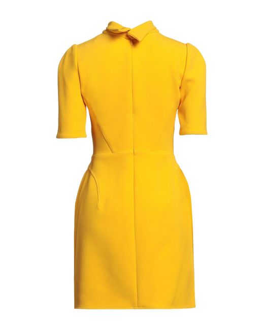 Proenza Schouler Yellow Mini Dress