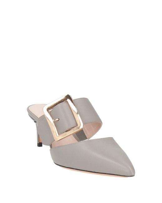 Bally White Mules & Clogs