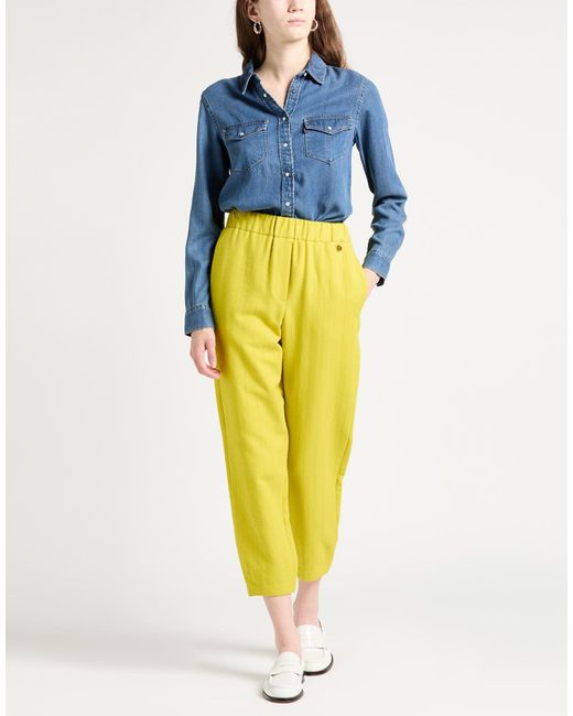 Alysi Yellow Trouser