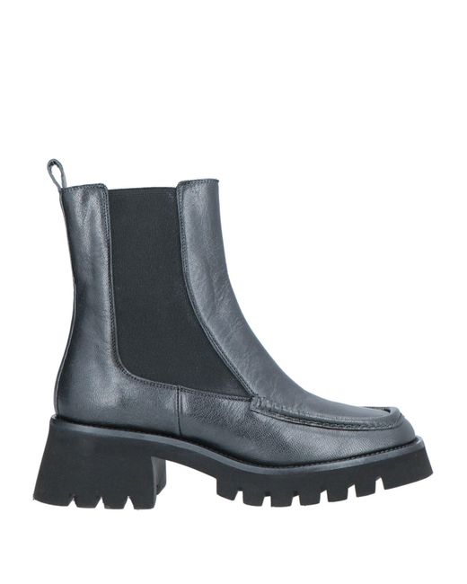 Pons Quintana Gray Ankle Boots