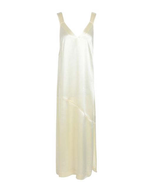 Calvin Klein White Maxi-Kleid