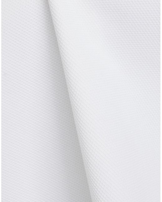 Theory White Polo Shirt Cotton, Elastane