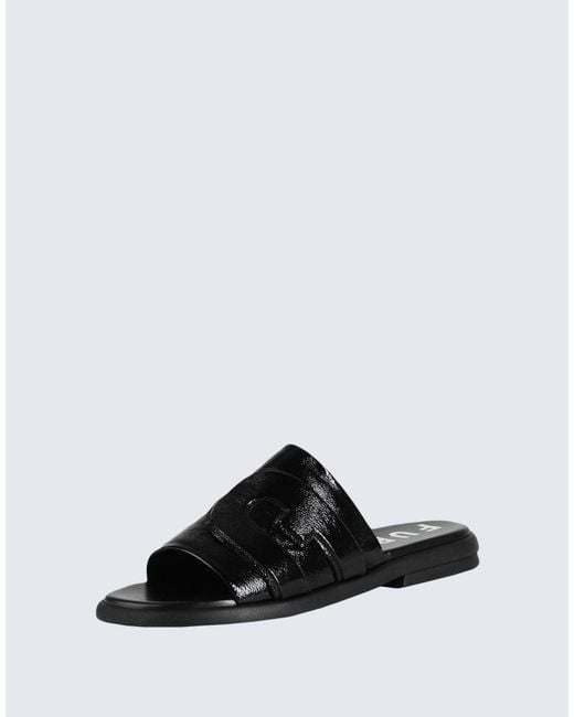 Furla Black Sandals