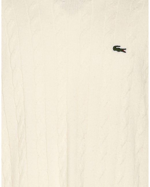 Lacoste Natural Sweater Wool for men