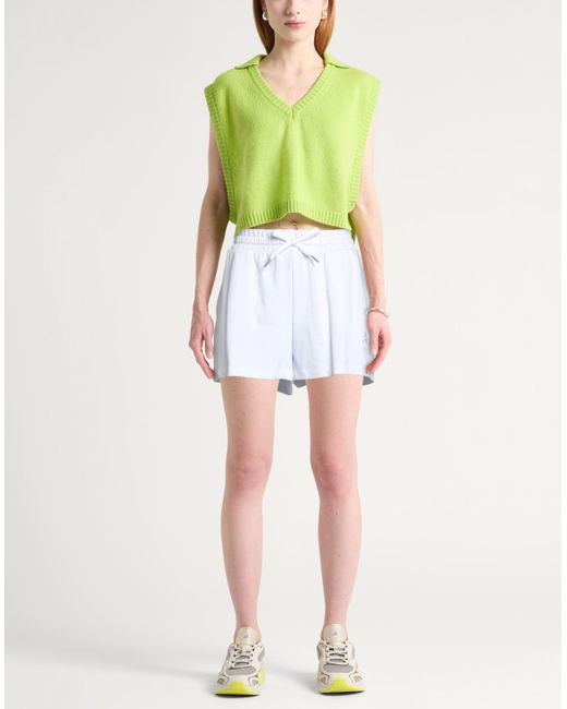 ARMANI EXCHANGE White Shorts & Bermuda Shorts Cotton