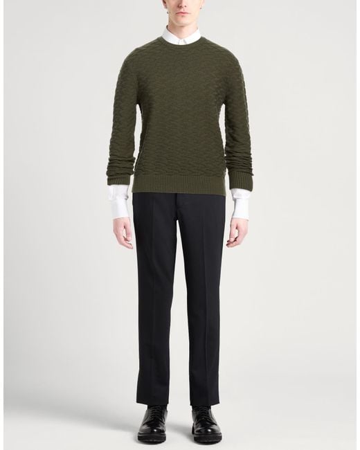 Pullover Giorgio Armani de hombre de color Green