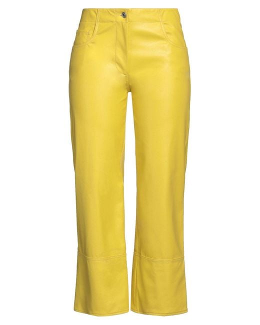 MSGM Yellow Trouser