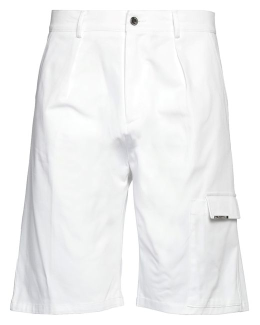 Les Hommes White Shorts & Bermuda Shorts for men