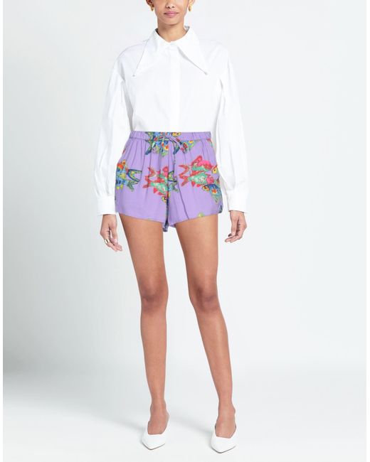 Obey Purple Shorts & Bermuda Shorts