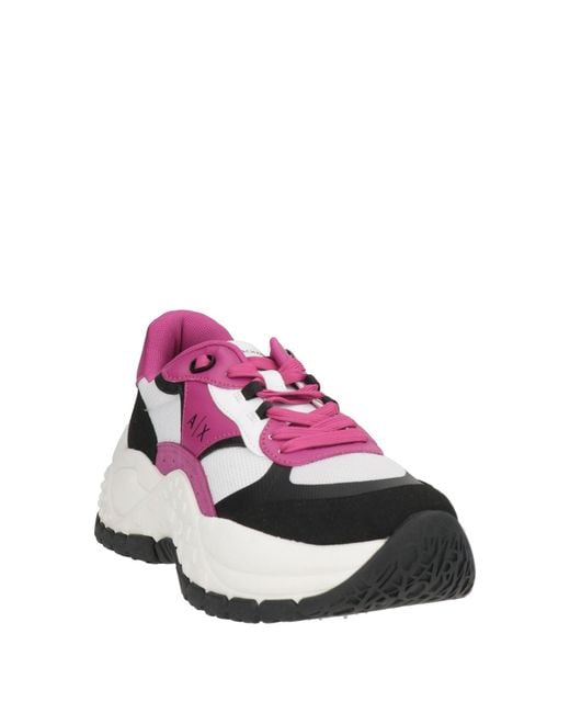 ARMANI EXCHANGE Pink Trainers