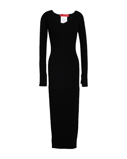MAX&Co. Black Midi Dress