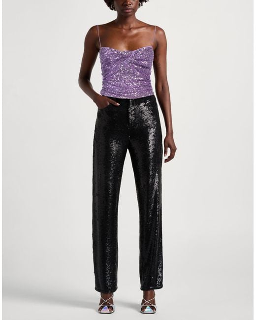 Pinko Purple Lilac Top Polyamide, Elastane