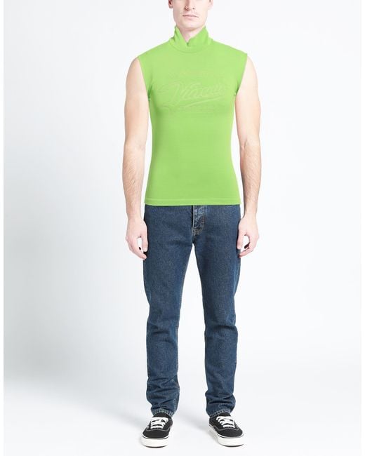 VTMNTS Green Turtleneck for men