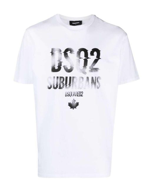DSquared² T-shirts in White für Herren