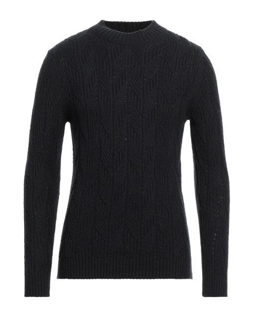 SELECTED Black Sweater for men