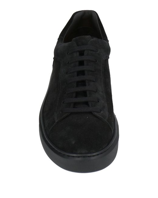 Doucal's Black Trainers for men