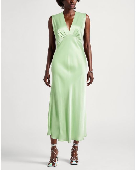 Ottod'Ame Women's Green Maxi Dress Viscose