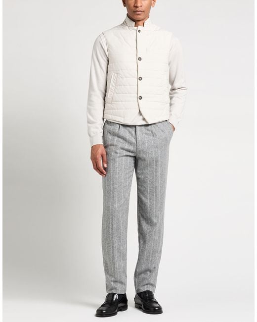 Chompa Sin Mangas Eleventy de hombre de color White