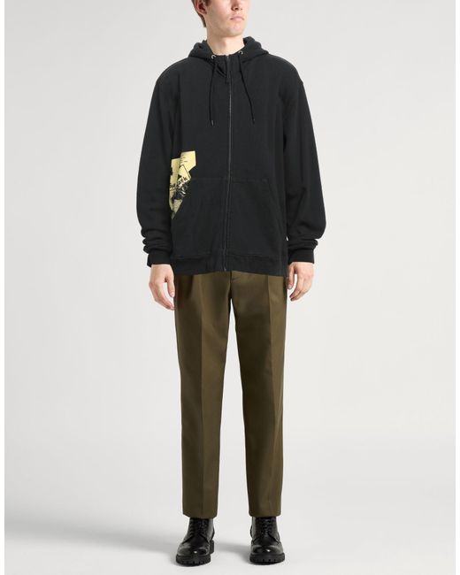 Maison Margiela Black Sweatshirt Cotton for men