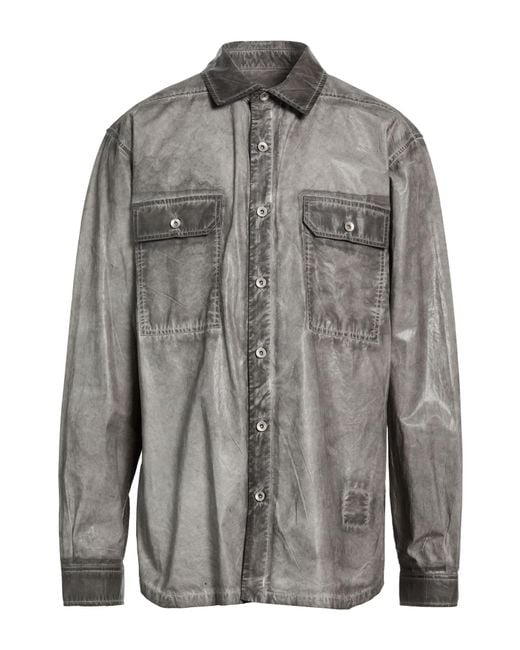 Rick Owens Gray Jacket for men