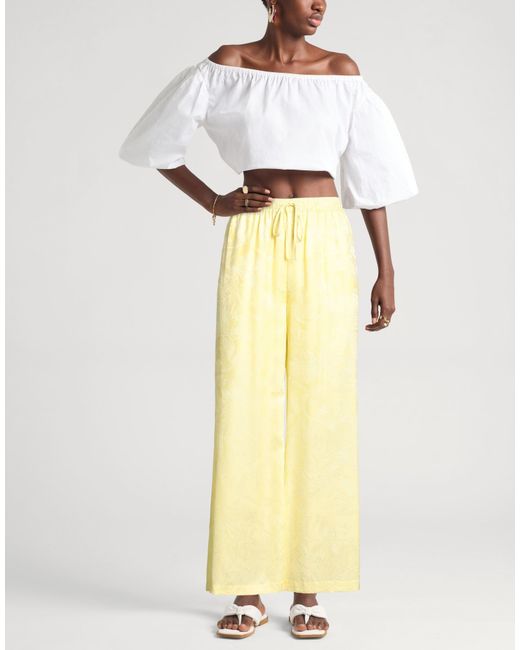 Gold Hawk Yellow Pants