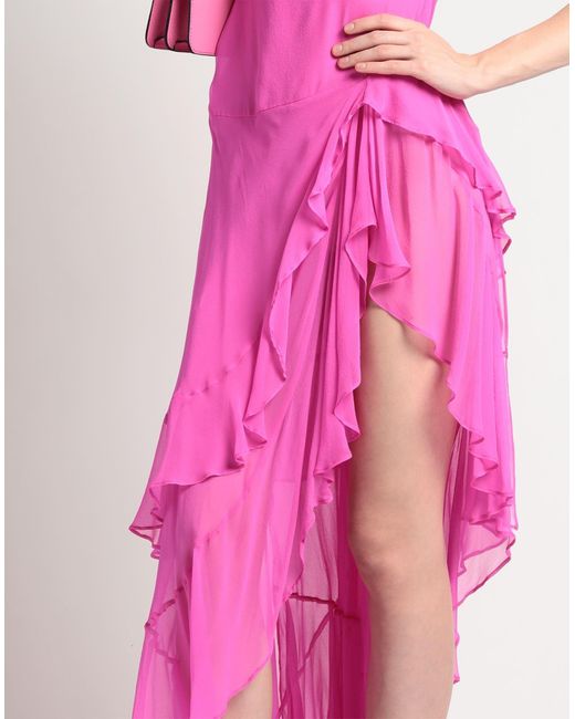 retroféte Pink Mini-Kleid