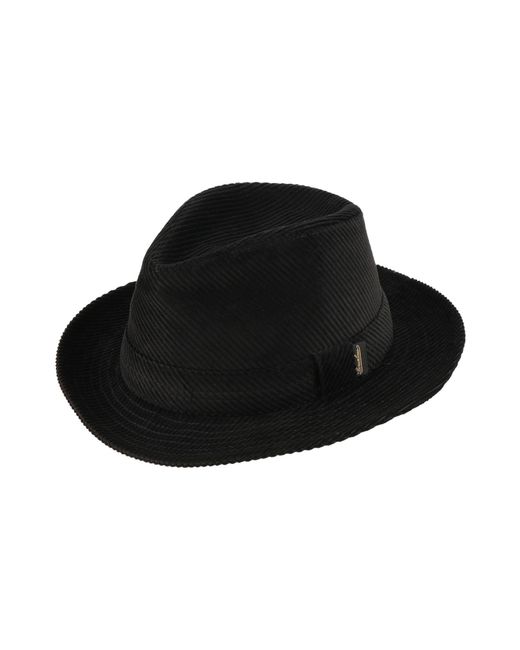 Sombrero Borsalino de hombre de color Black