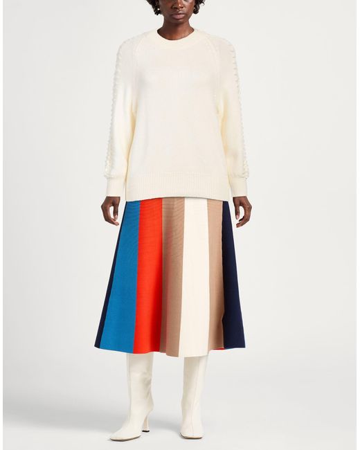 Alpha Studio White Pullover