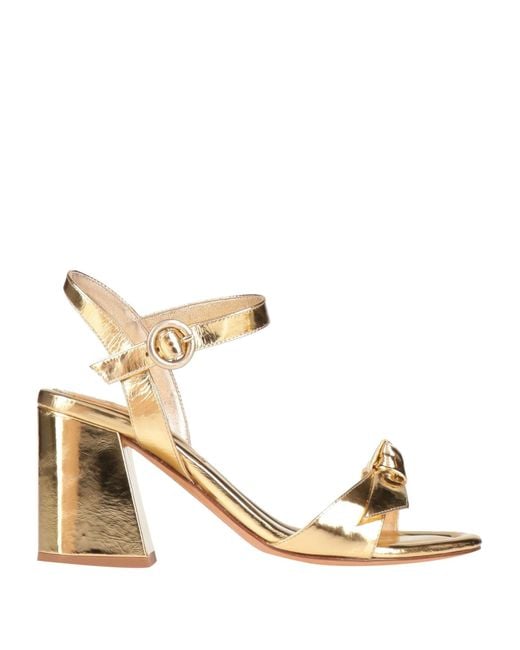 Alexandre Birman Metallic Sandals