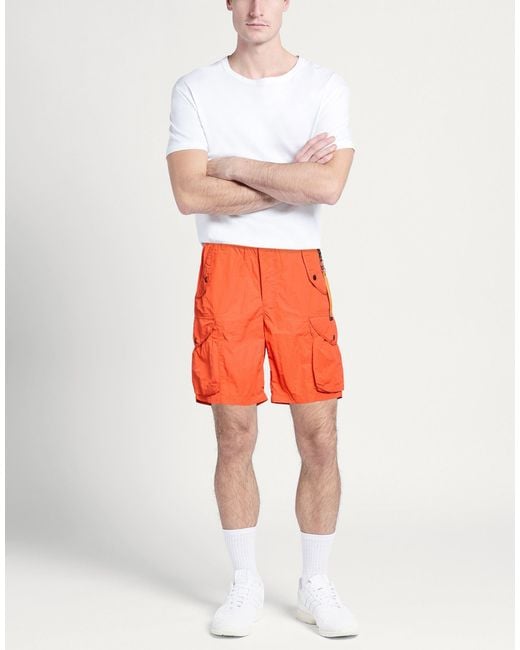 Parajumpers Orange Shorts & Bermuda Shorts for men