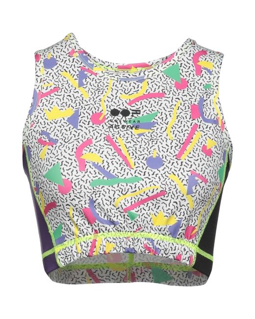 OOF WEAR Blue Top Polyester, Elastane