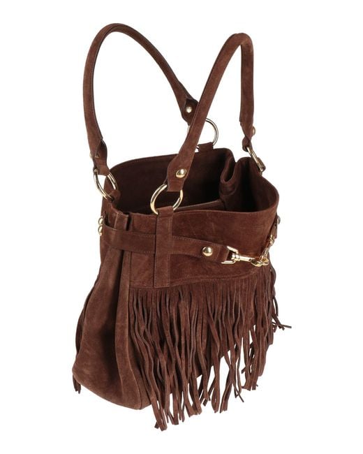 Céline Brown Handbag Calfskin