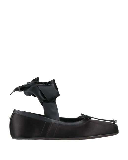 Ann Demeulemeester Black Ballet Flats