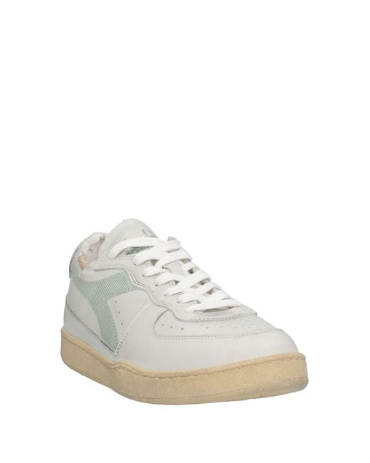 Diadora White Trainers
