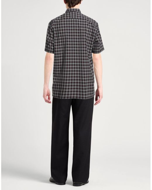 Burberry Black Midnight Shirt Cotton for men