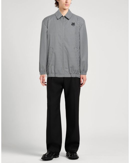 Maison Kitsuné Gray Jacket Cotton, Polyester for men