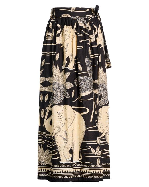 CONNOR & BLAKE Black Maxi Skirt Cotton