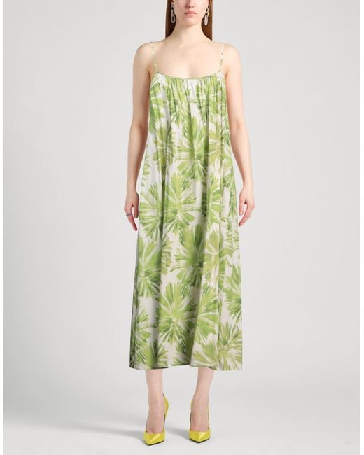 Liviana Conti Green Midi Dress